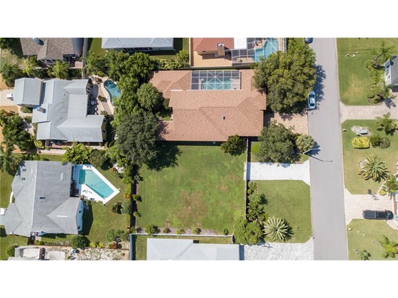 Aerial of second lot - Single Family Home for sale at 345 7th Ave N, Tierra Verde, FL 33715 - MLS Number is U8135988