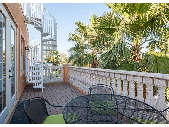 Deck looking North - Condo for sale at 2309 Avenue C #200, Bradenton Beach, FL 34217 - MLS Number is A4507199
