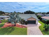 aerial of the house - Single Family Home for sale at 10 Pine Ridge Way, Englewood, FL 34223 - MLS Number is N6118641